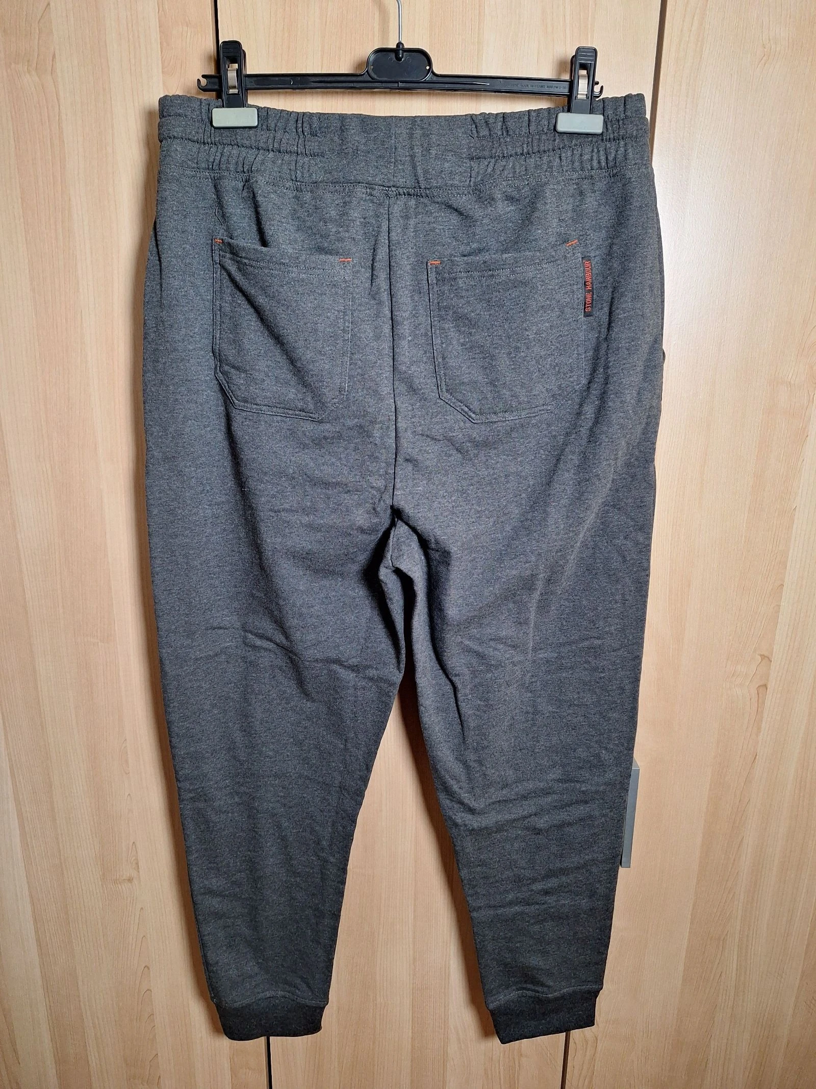 Calça de jogging cinza antracita Stone Harbour homem tamanho G nova – photo 3